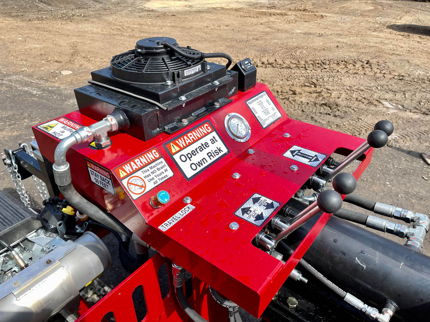 Brute Force Commercial Pro Series 2624 Re Split Wood Splitter w